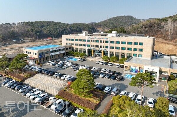 ▲청양군 청사 전경. /사진-청양군