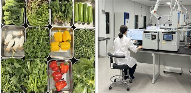 &nbsp;▲&nbsp; 농산물 검사 식재료&nbsp; &nbsp; &nbsp; &nbsp; &nbsp; &nbsp; &nbsp; &nbsp; &nbsp; &nbsp; &nbsp; &nbsp; &nbsp; &nbsp; &nbsp; &nbsp; &nbsp; &nbsp; &nbsp; &nbsp; &nbsp; &nbsp; &nbsp; &nbsp; &nbsp; &nbsp; &nbsp; &nbsp; &nbsp; &nbsp; &nbsp; &nbsp; &nbsp;▲&nbsp; 잔류농약 기기분석 현장/ 서울시 제공