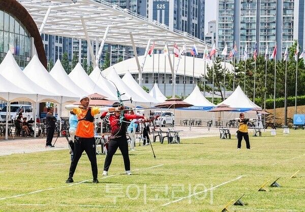 2025년 계양구청장배 국제양궁대회 계양아시아드 양궁장 해외선수단