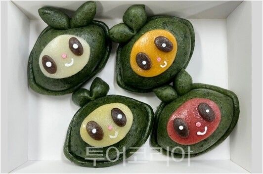 모시몽 매운맛 개피떡. /사진-영광군