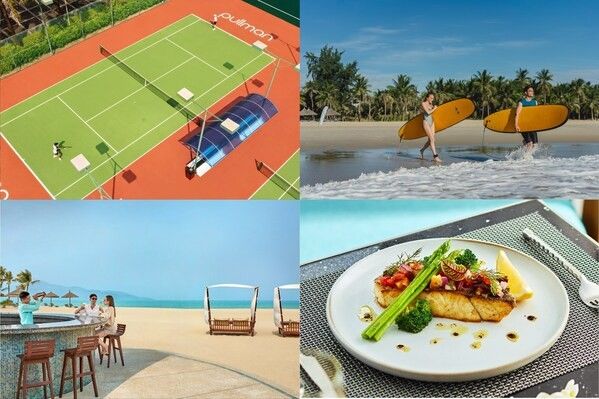 &nbsp; 휴양과 웰니스를 강화해서 블레저 시장에 대응하는 풀만 다낭 비치 리조트/사진 제공: 풀만 다낭 비치 리조트