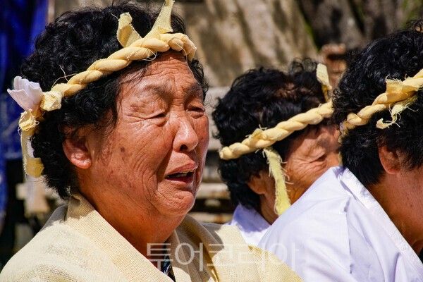 연기자 못지않은 무주 서면마을 주민들의 모습 / 사진_투어코리아 유지훈 기자
