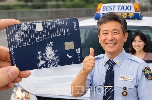 경북 경주시가 택시요금 결제에 지역화폐 ‘경주페이’를 도입한다./사진-경주시 AI생성 이미지