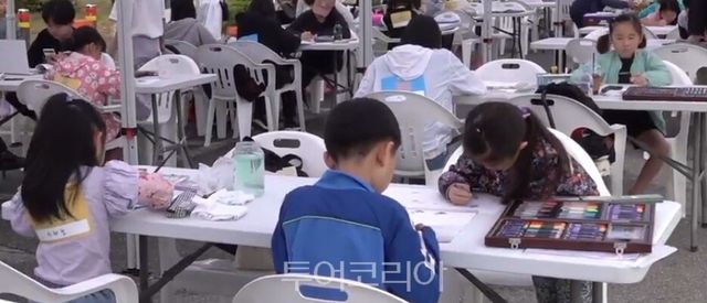 축전 어린이 사생대회/ 강원도 관광블로그