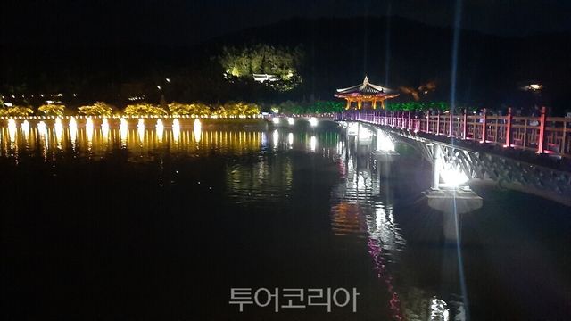 월영교 야경&nbsp;/&nbsp;ⓒ투어코리아