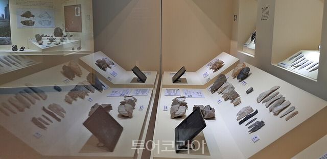 석장리박물관 전시물&nbsp;/&nbsp;&nbsp;ⓒ투어코리아