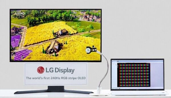 눈의 피로 줄인 LG디스플레이 OLED, 240Hz 첫 상용화 (출처=LG디스플레이)