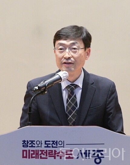 ▲발언 중인 김하균 세종시 행정부시장 모습. /사진-세종시