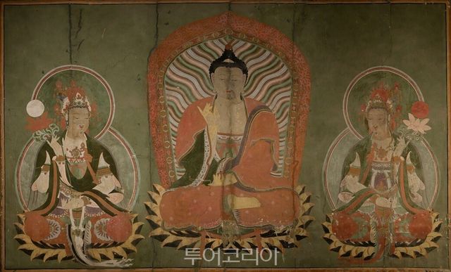 부산 범어사 대웅전 벽화 /사진-국가유산청