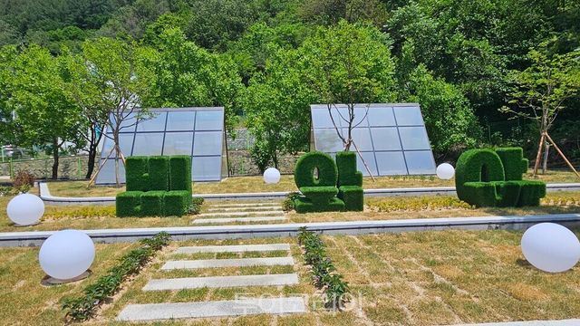 태백시의 새로운 관광거점 비와야폭포 정원 ⓒ투어코리아