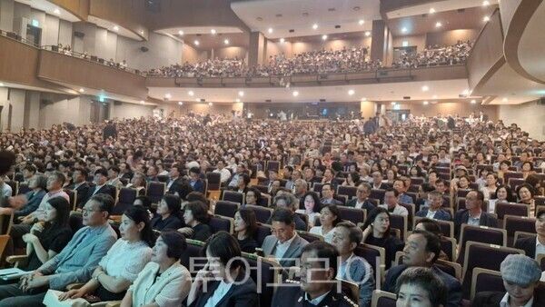 민선9기 이상일 용인특례시장 취임식/투어코리아뉴스 정명달 기자 사진=정명달 기자