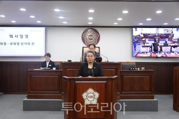 동두천시의회 민선10대 의장단 구성/투어코리아뉴스 정명달 기자