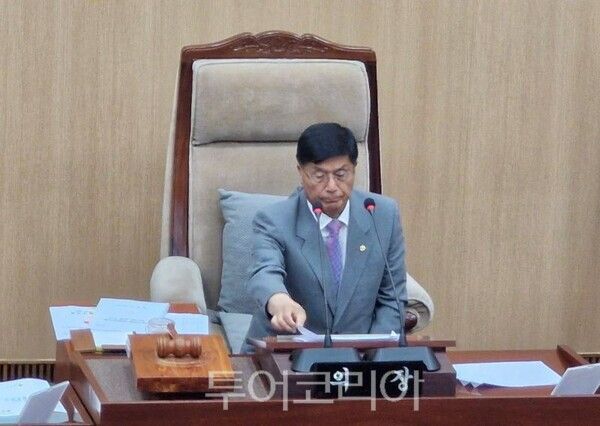 연천군의회 박영철 의장/투어코리아뉴스 정명달 기자 사진=정명달 기자