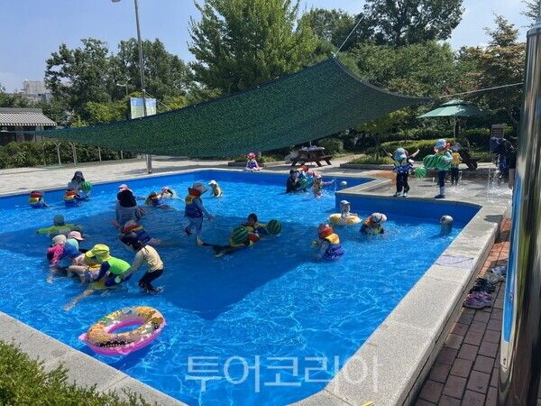 지난해 운영한 어린이 물놀이장