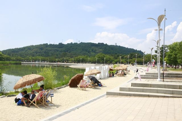 지난해 난지비치 물놀이터/사진 =서울시 서부공원여가센터