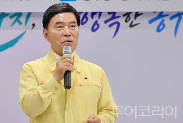 ▲황인호 대전시 동구청장이 지난 20일 대전시프레스협회 기자간담회에서, 글로벌 드림캠퍼스의 전면 재검토 가능성을 언급하며 운영 방식과 재정 부담에 대한 재검증 필요성을 제기했다. /사진-대전시프레스협회