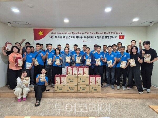 베트남 계절근로자가 여주시에 안착했다/투어코리아뉴스 정명달 기자