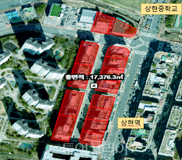 새롭게 골목형상점가로 지정된 상현 마실로 골목형상점가/투어코리아뉴스 정명달 기자