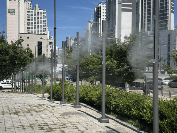 쿨링포그(사진제공=용산구청)