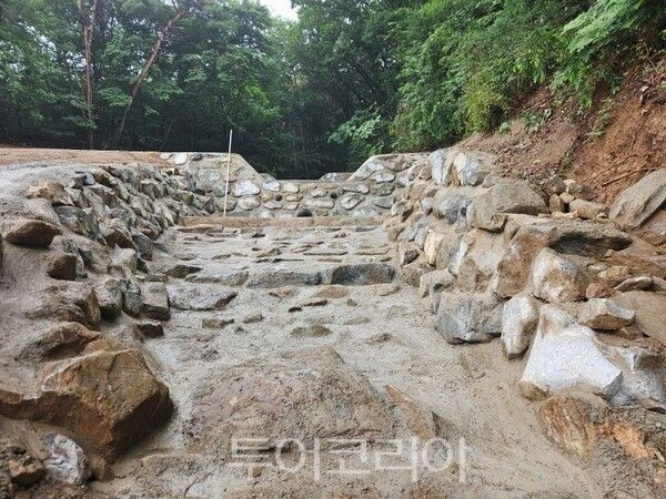 여름철 산사태 등 산림재해 예방 공사/투어코리아뉴스 정명달 기자