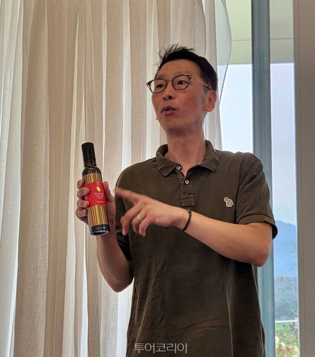양경순 올리딜리 대표가&nbsp;벨리치의 경쟁력을 설명했다. / 사진-투어코리아