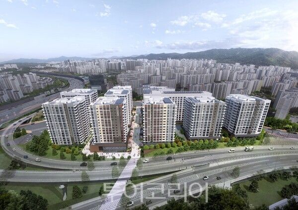 힐스테이트 송파더그리드 조감도