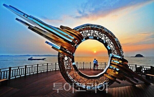 안산 구봉도 낙조/투어코리아뉴스 정명달 기자 사진=안산시