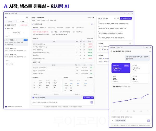 GC메디아이, AI 진료 솔루션 ‘의사랑 AI’ 출시…대화만으로 진료 기록 완성하는 ‘넥스트 진료실’ 시대 연다