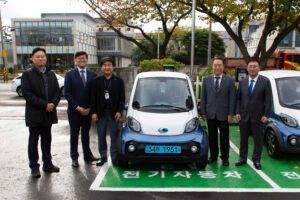 IBK창공 대전1기 네이처모빌리티, 초소형전기차 관련 산학연MOU 체결