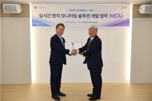 ACK-GE헬스케어 코리아, EMR 인터페이스 기반 실시간 환자 모니터링 솔루션 개발 업무협약 체결