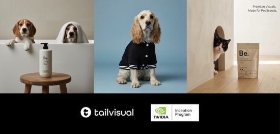 데이스튜디오, 펫 AI 비주얼 플랫폼 ‘TailVisual’로 엔비디아 인셉션 선정