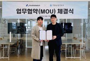 아키스케치, 트러스테이와 업무협약 체결…AI 인테리어 서비스 시장 공략