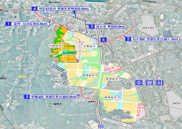 수원당수2 공공주택지구 개발계획 위치도 / 자료제공=국토교통부
