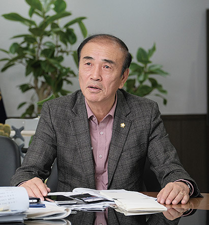 ▲ 백남환 마포구의회 의장