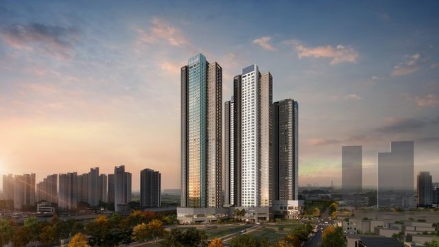 더 플래티넘 스카이헤론 투시도./사진제공=쌍용건설