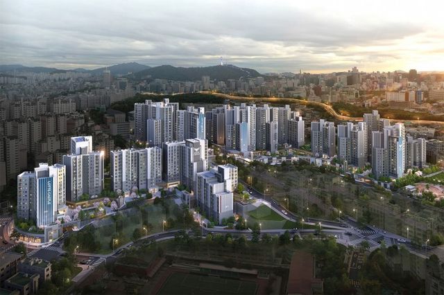 창경궁 롯데캐슬 시그니처 단지투시도 / 사진제공=롯데건설