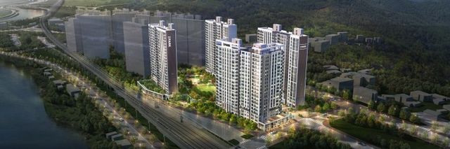 곤지암역 센트럴 아이파크 단지투시도 / 사진제공=HDC현대산업개발
