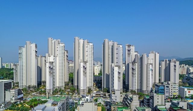 래미안솔베뉴 단지전경