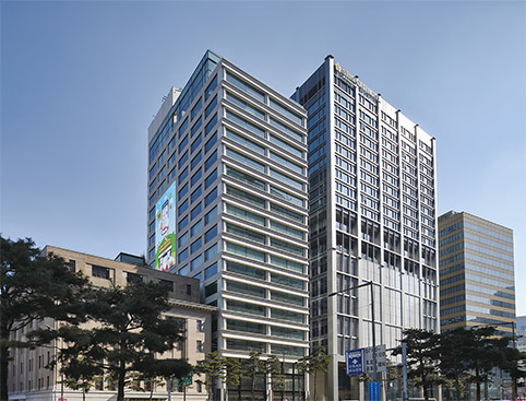 ▲ 디앤디플랫폼리츠가 운용할 명동N빌딩 전경