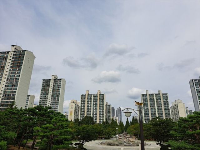 일산 강선공원~문화공원 일대 아파트 전경 / 사진=장호성 기자