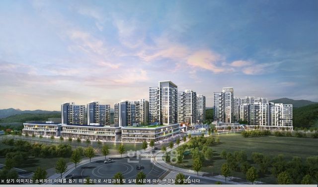 세종5-1 L12BL 양우내안애 아스펜 투시도. /사진제공=양우건설