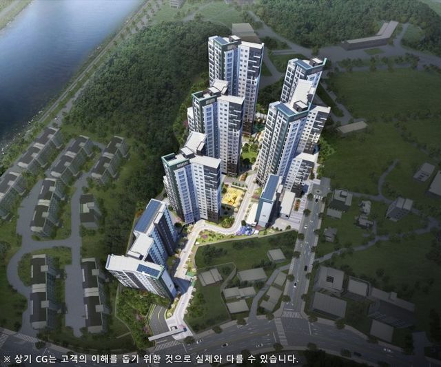 효성해링턴 플레이스 영주 더리버 조감도./사진제공=진흥기업