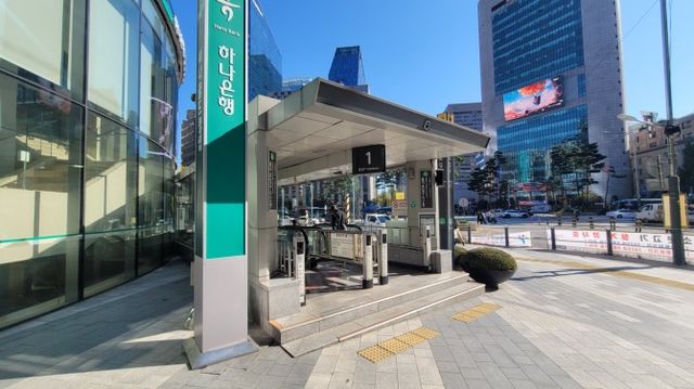 을지로3가 도착./사진=주현태 기자