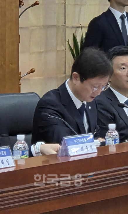 이찬진 금융감독원장이 17일 오전 여의도 금융투자협회에서 열린 '자산운용사 CEO 간담회'에서 모두발언하고 있다. / 사진= 한국금융신문(2025.12.17)