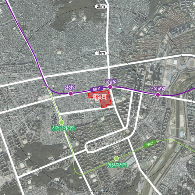 서울 목동역 인근도심 공공주택 복합지구./사진제공=LH