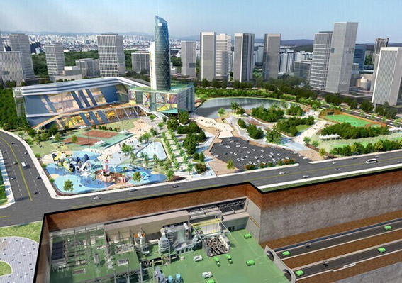 ▲ 도심 광역자원회수시설 조감도. 사진 = 서울시 제공