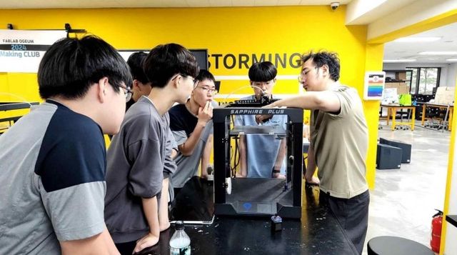 송파구 보성고 과학동아리 활동./사진제공=송파구