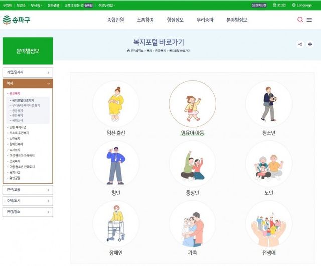 송파구 공유복지플랫폼./사진제공=송파구