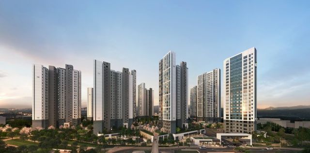 신분평 더웨이시티 풍경채 투시도 / 사진제공=HMG그룹 