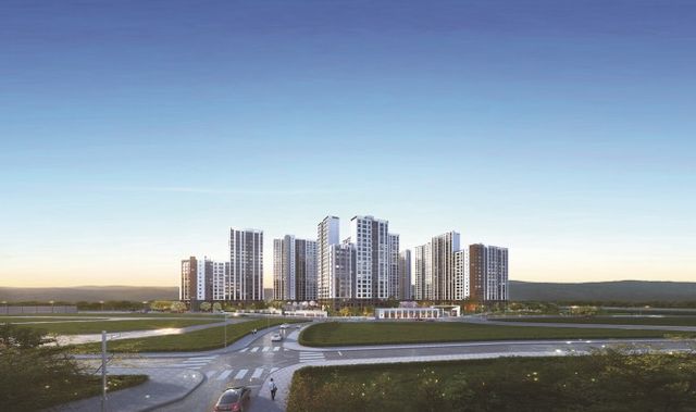 제일풍경채 의왕고천 투시도./사진제공=제일건설